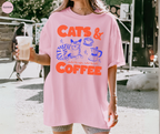 Cats and Coffee T-Shirt