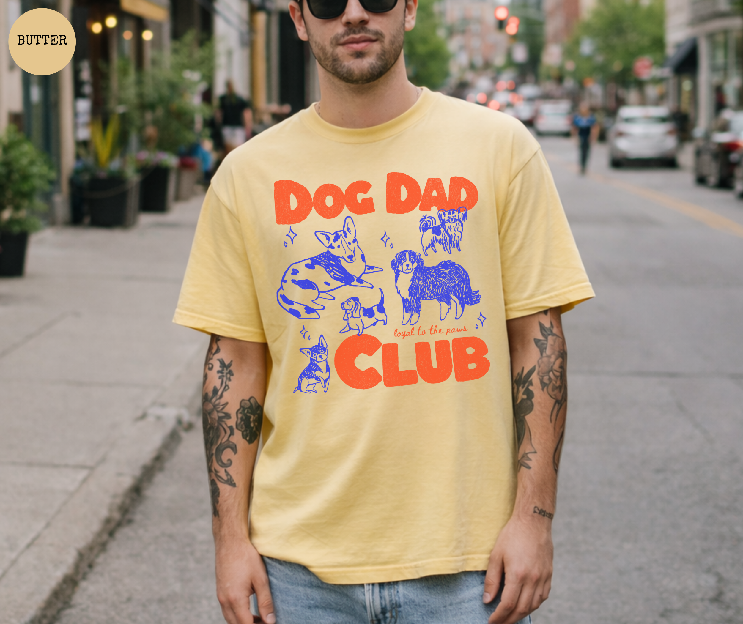 Dog Dad Club T-Shirt