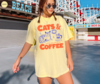 Cats and Coffee T-Shirt