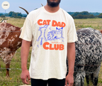 Cat Dad Club T-Shirt
