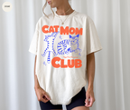 Cat Mom Club T-Shirt