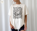 T-shirt Grenouille Linogravure Rétro