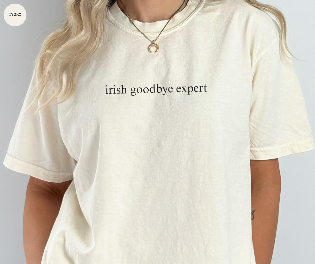 T-shirt expert du départ à l'irlandaise