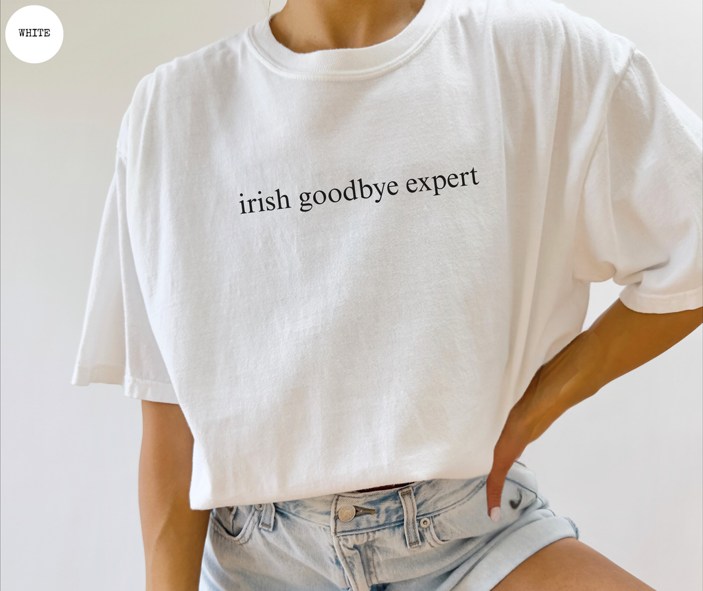 T-shirt expert du départ à l'irlandaise