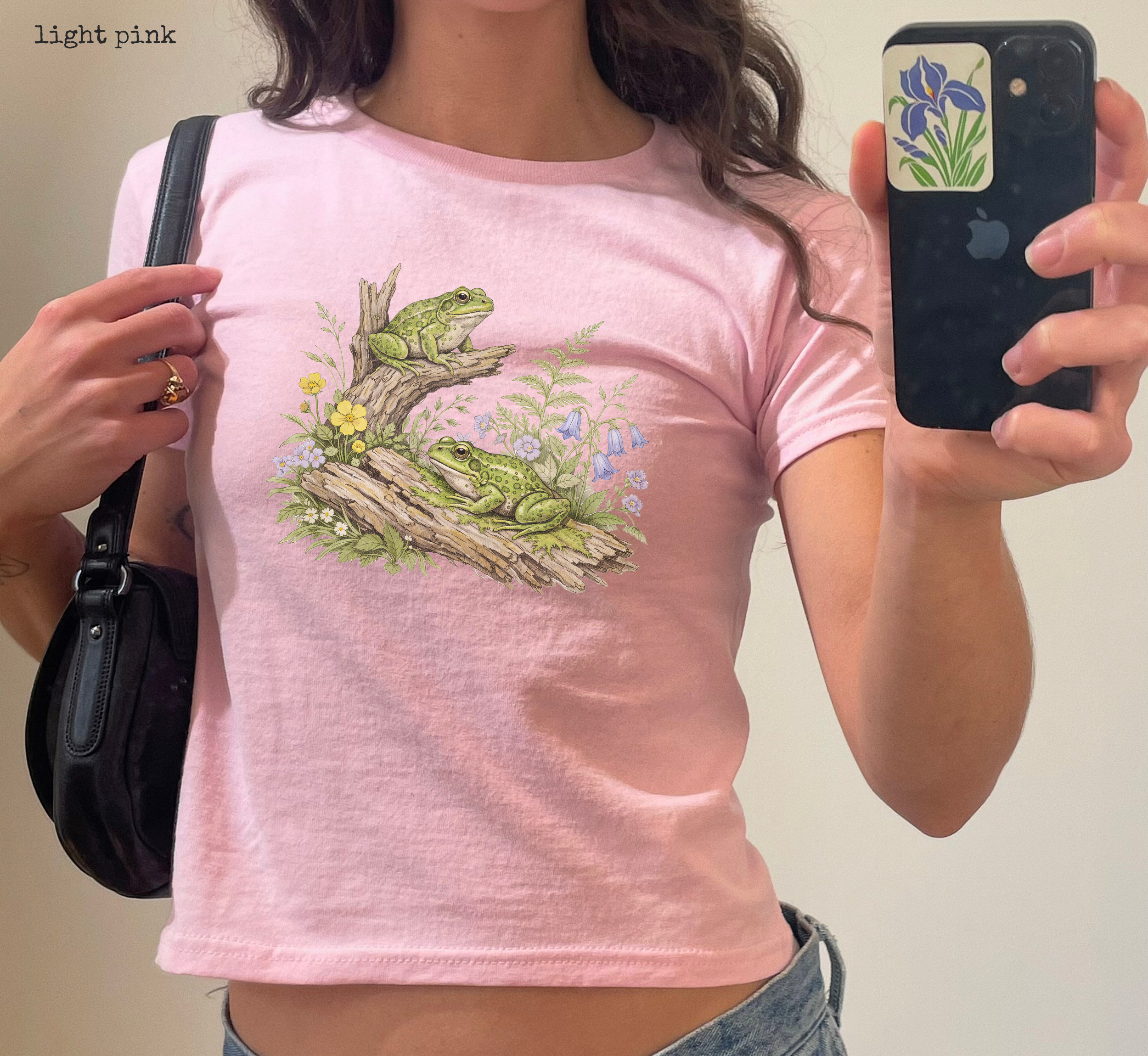 Woodland Frogs Baby Tee