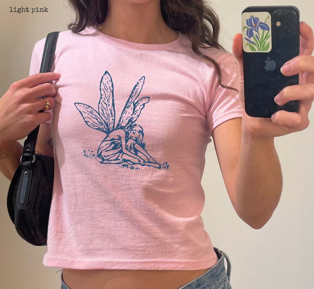 T-shirt Court Bébé Fée Médiévale