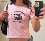 The Horrors Persist But So Do I Baby Tee