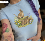 Woodland Rabbits Baby Tee