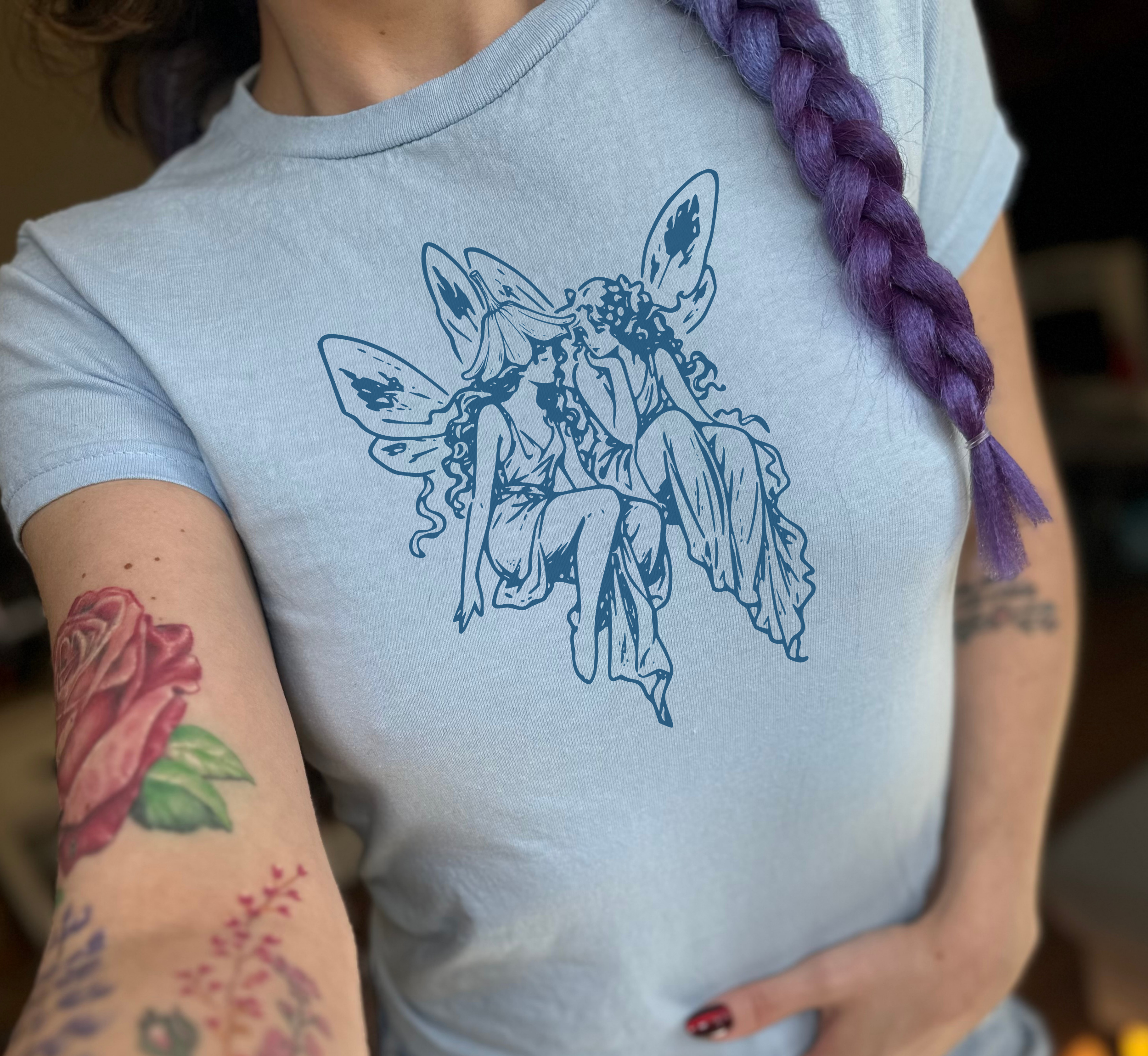 Medieval Fairies Baby Tee