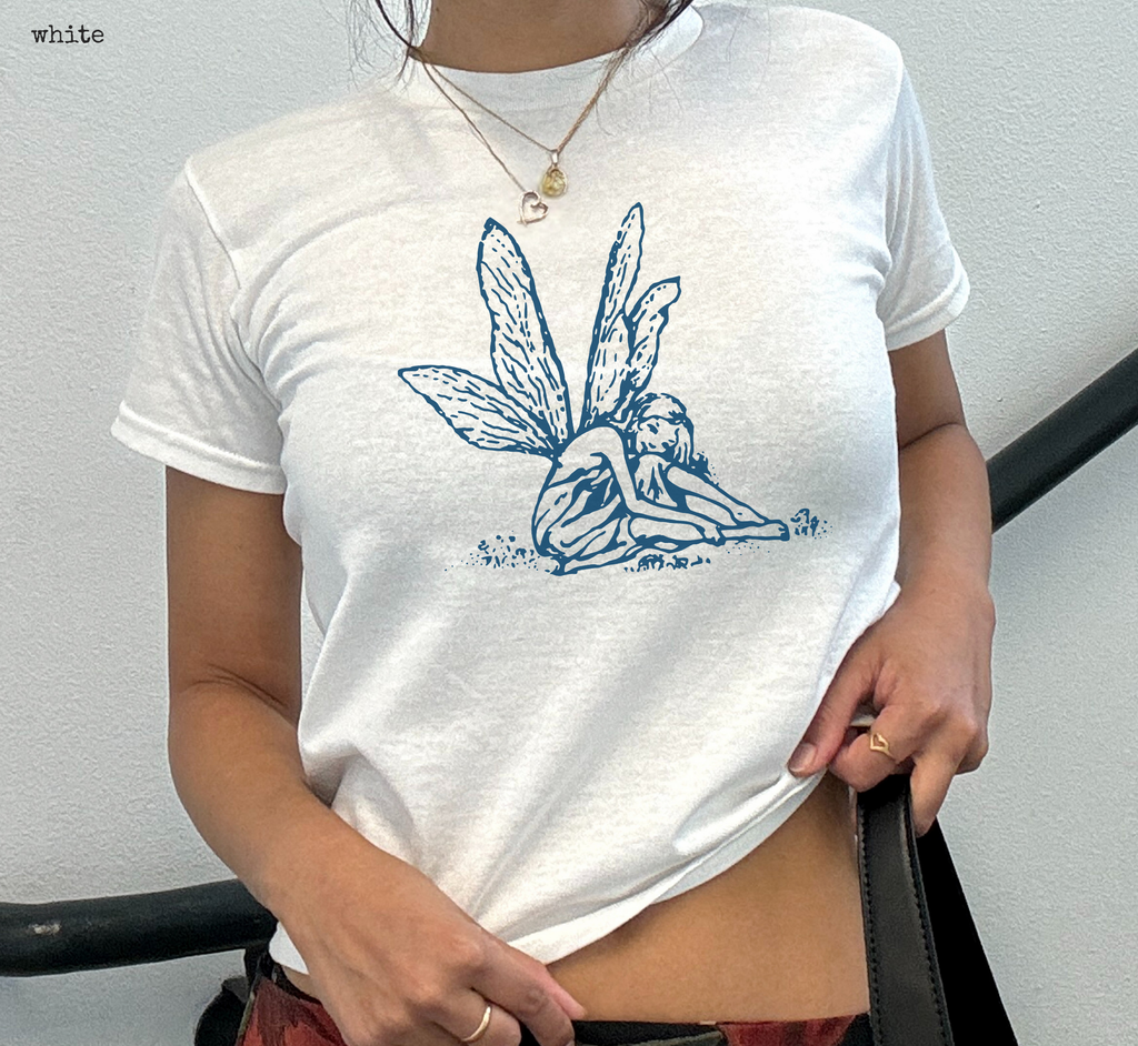 T-shirt Court Bébé Fée Médiévale