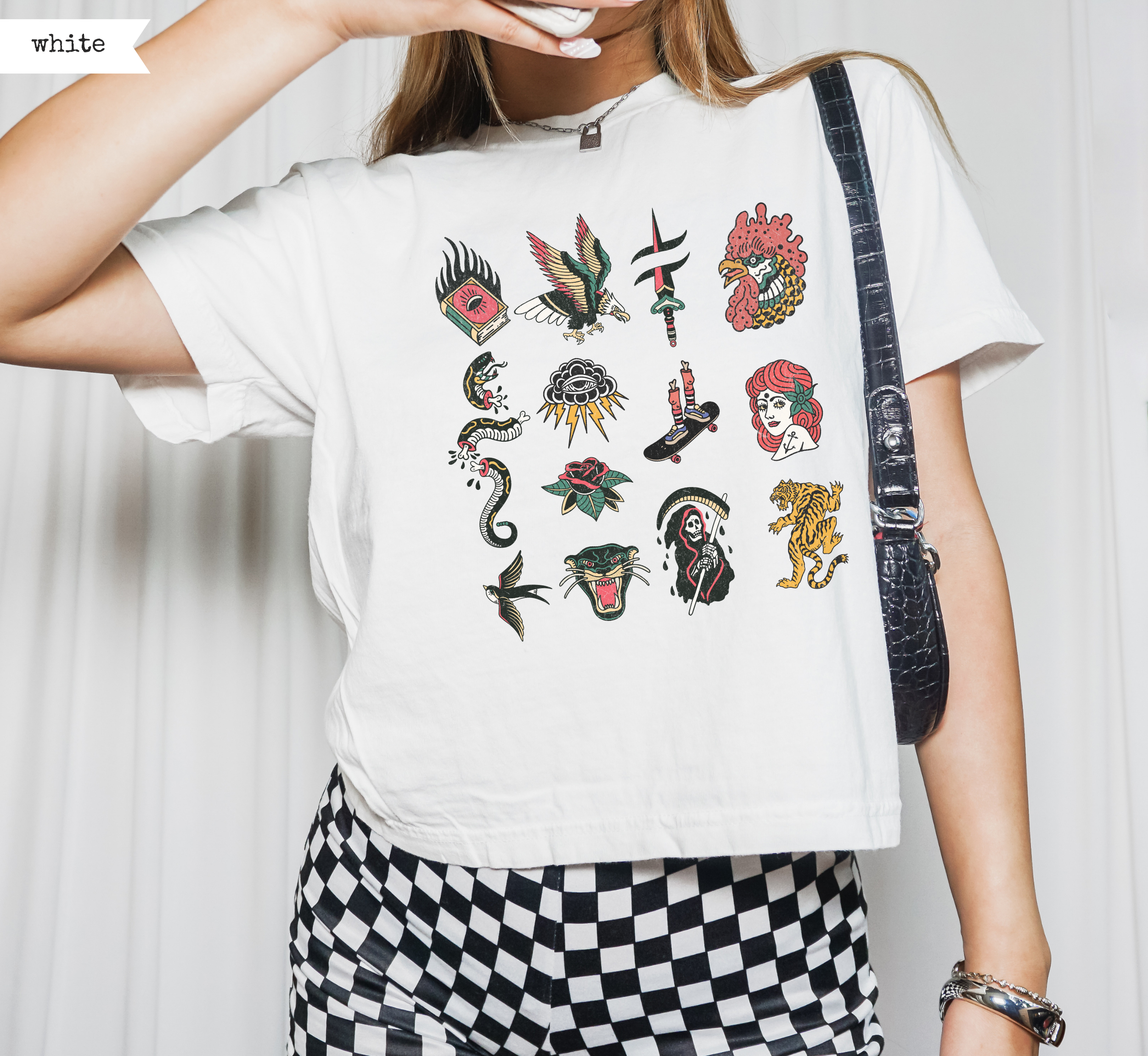 Vintage Tattoo Boxy T-Shirt