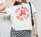 T-shirt ample Feral Women Social Club
