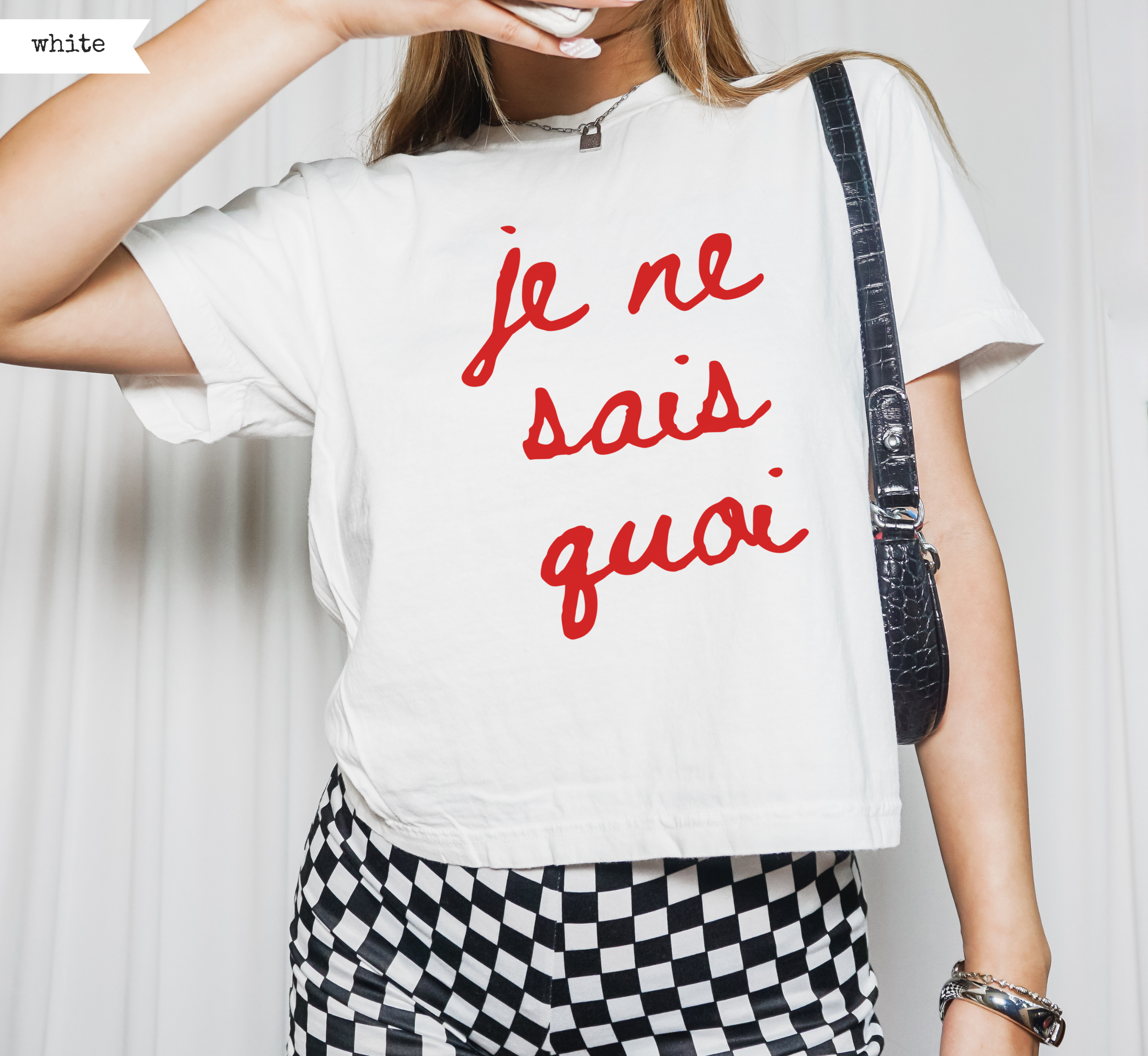 Je Ne Sais Quoi Boxy T-Shirt