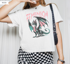 Feminism Dragon Boxy T-Shirt