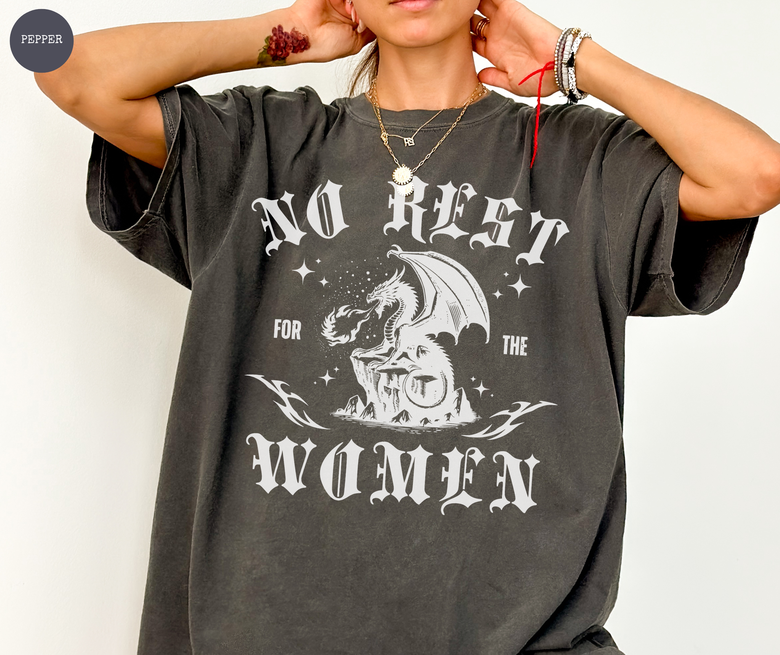 T-shirt Pas de repos pour les femmes