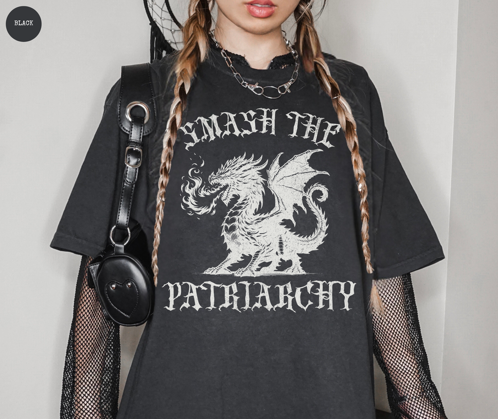 Smash the Patriarchy Dragon T-Shirt