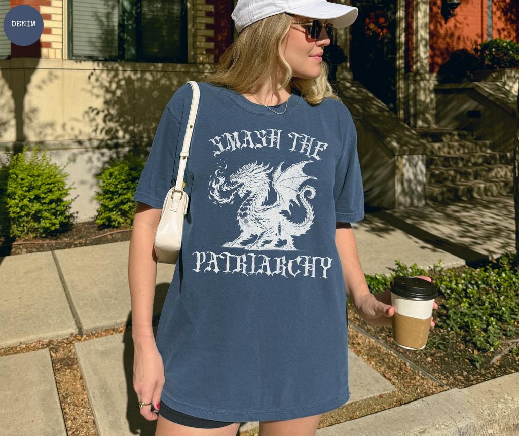 Smash the Patriarchy Dragon T-Shirt