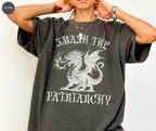 Smash the Patriarchy Dragon T-Shirt