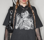 T-shirt Squelette Hurlant