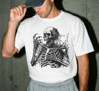 T-shirt Squelette Hurlant
