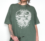 Melting Skulls Vintage Horror T-Shirt