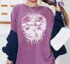 Melting Skulls Vintage Horror T-Shirt