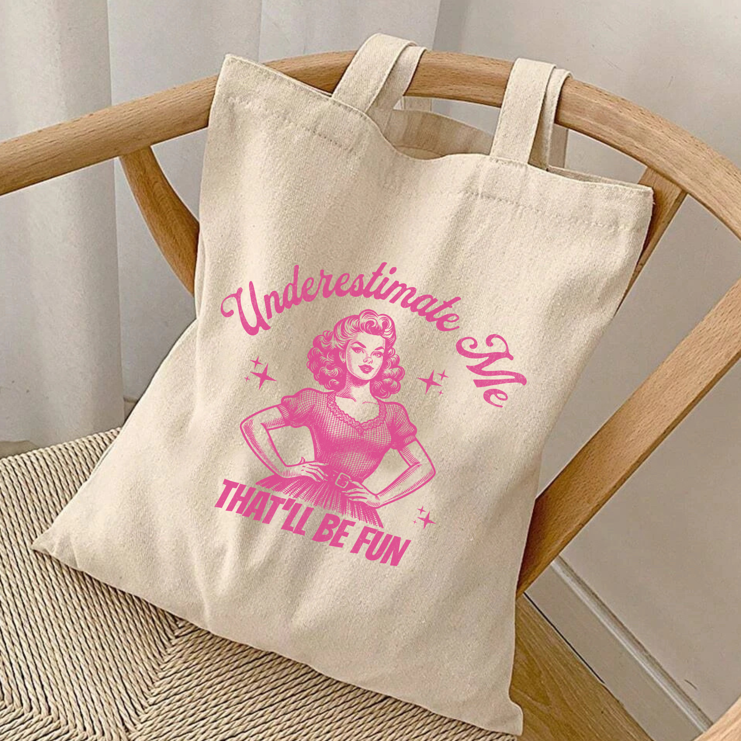Sous-estimez-moi, ce sera amusant - Sac fourre-tout