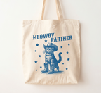 Meowdy Partner Cowboy Cat Tote Bag