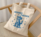 Meowdy Partner Cowboy Cat Tote Bag