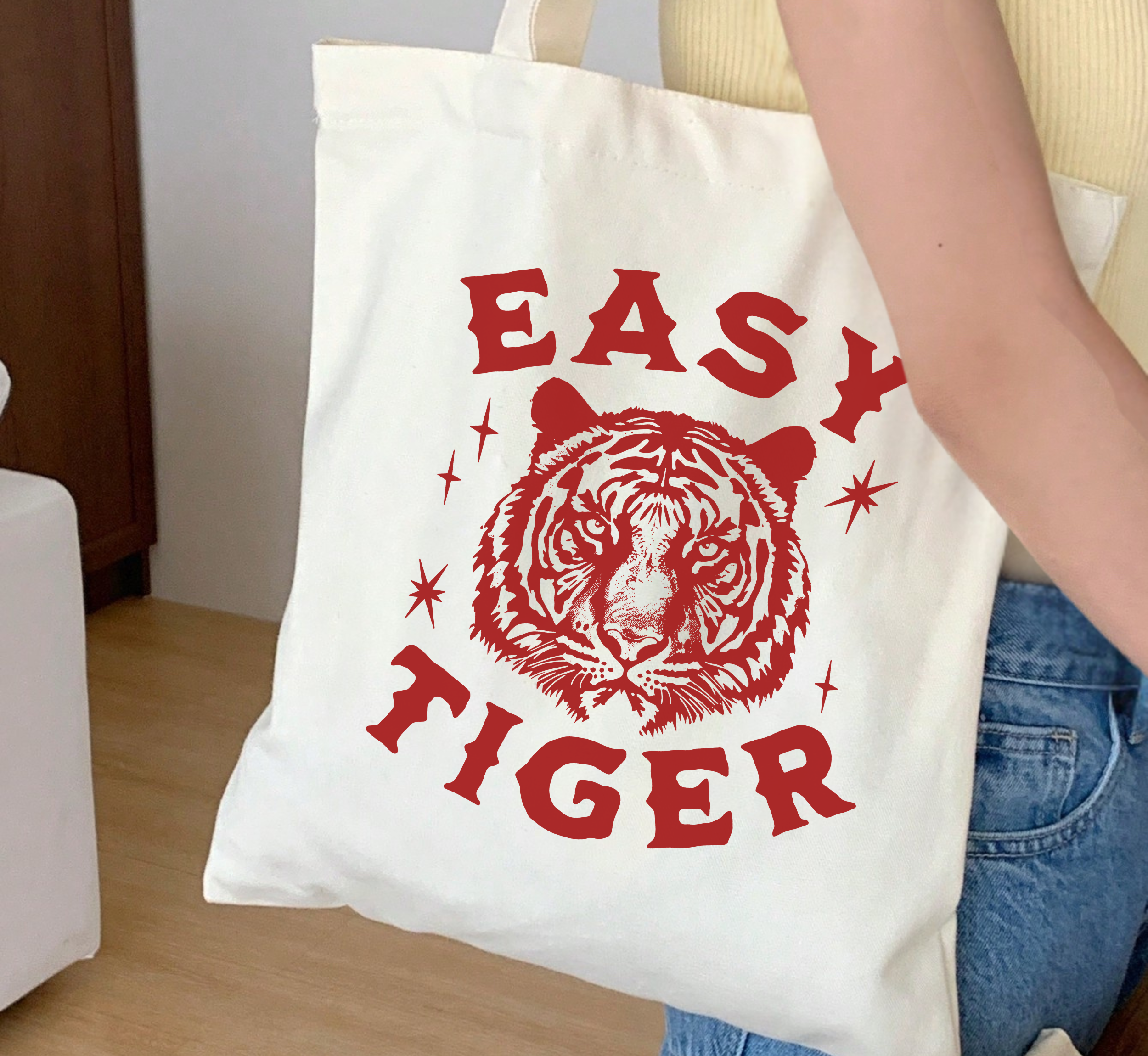 Easy Tiger Tote Bag
