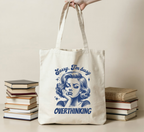 Sorry I'm Busy Overthinking Tote Bag