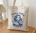 Sac fourre-tout "Le Karma t'appelle, c'est pour toi"