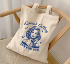 Sac fourre-tout "Le Karma t'appelle, c'est pour toi"