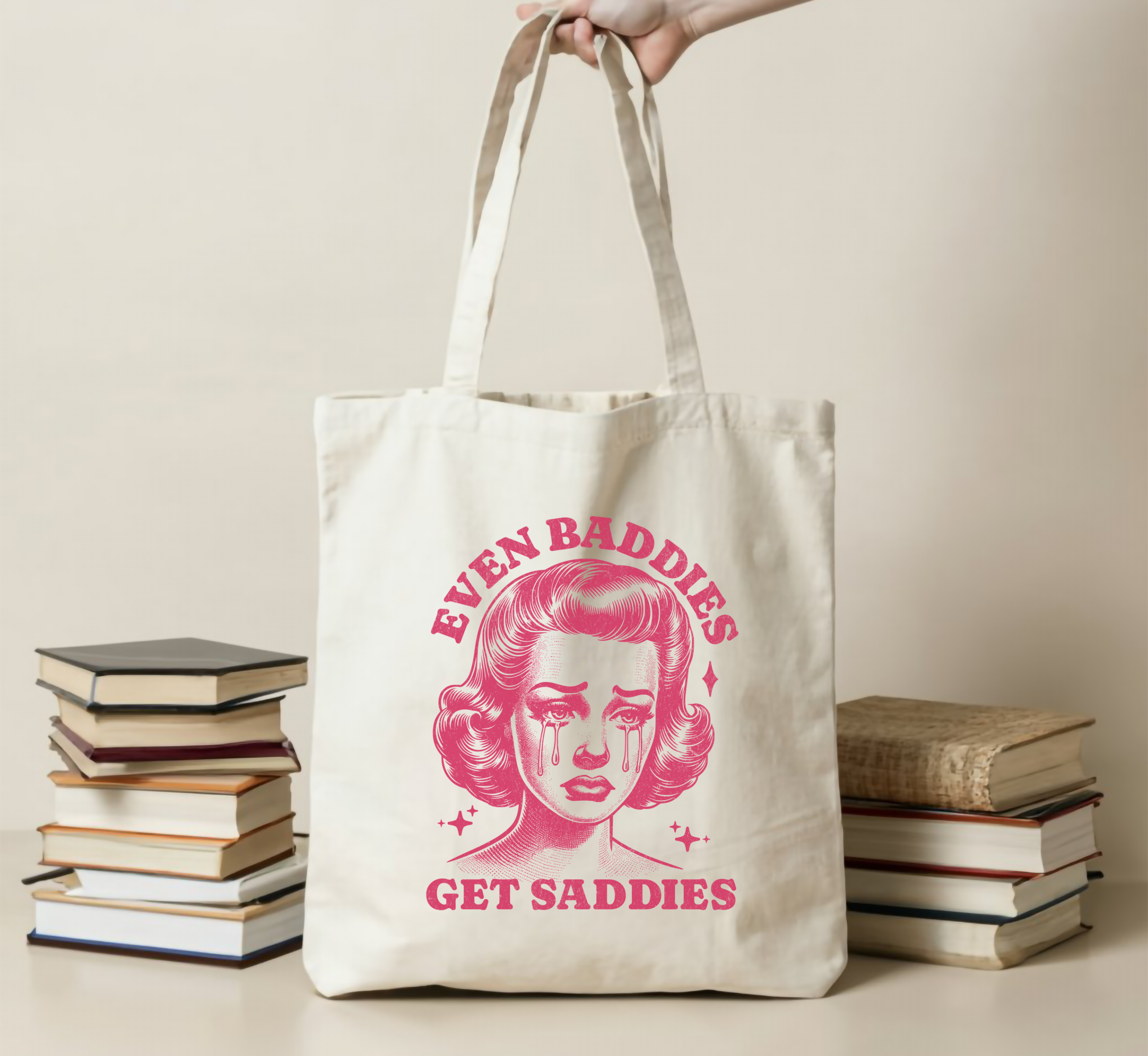 Sac fourre-tout Même les méchants ont des moments de tristesse