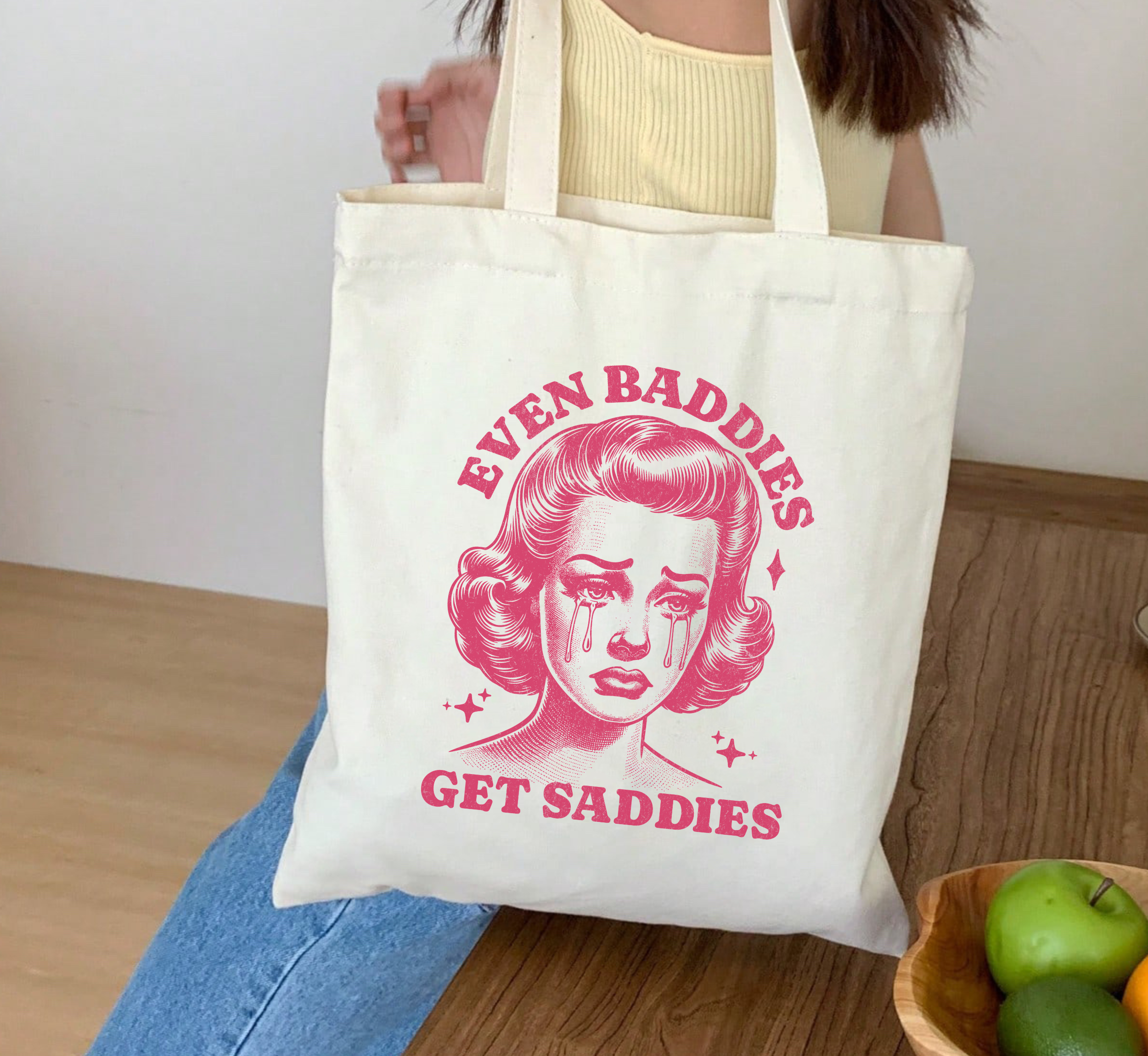 Sac fourre-tout Même les méchants ont des moments de tristesse