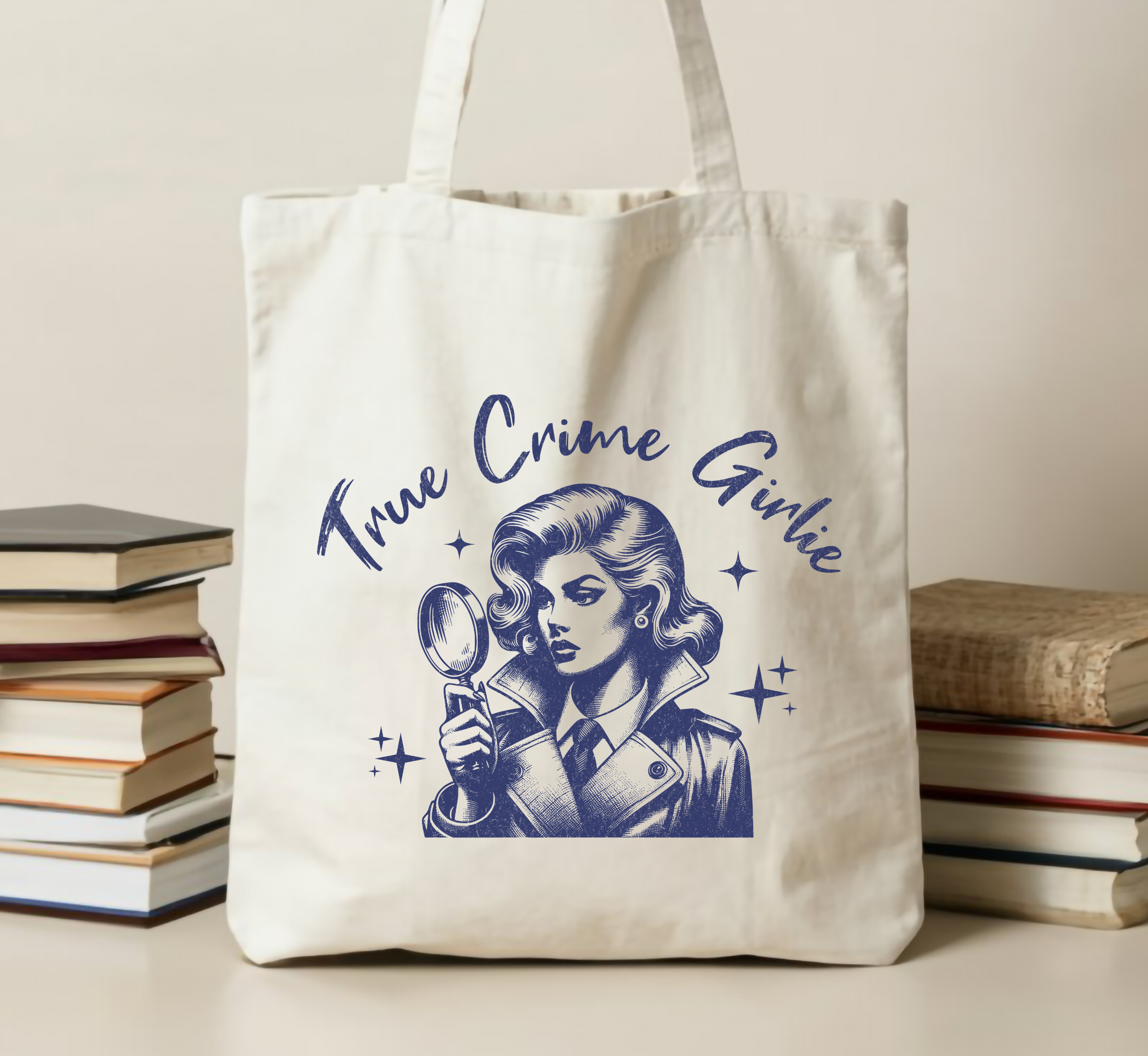 True Crime Girlie Tote Bag