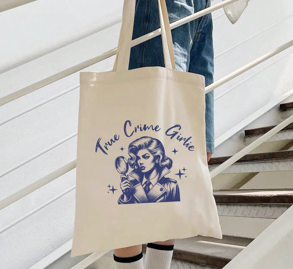 True Crime Girlie Tote Bag