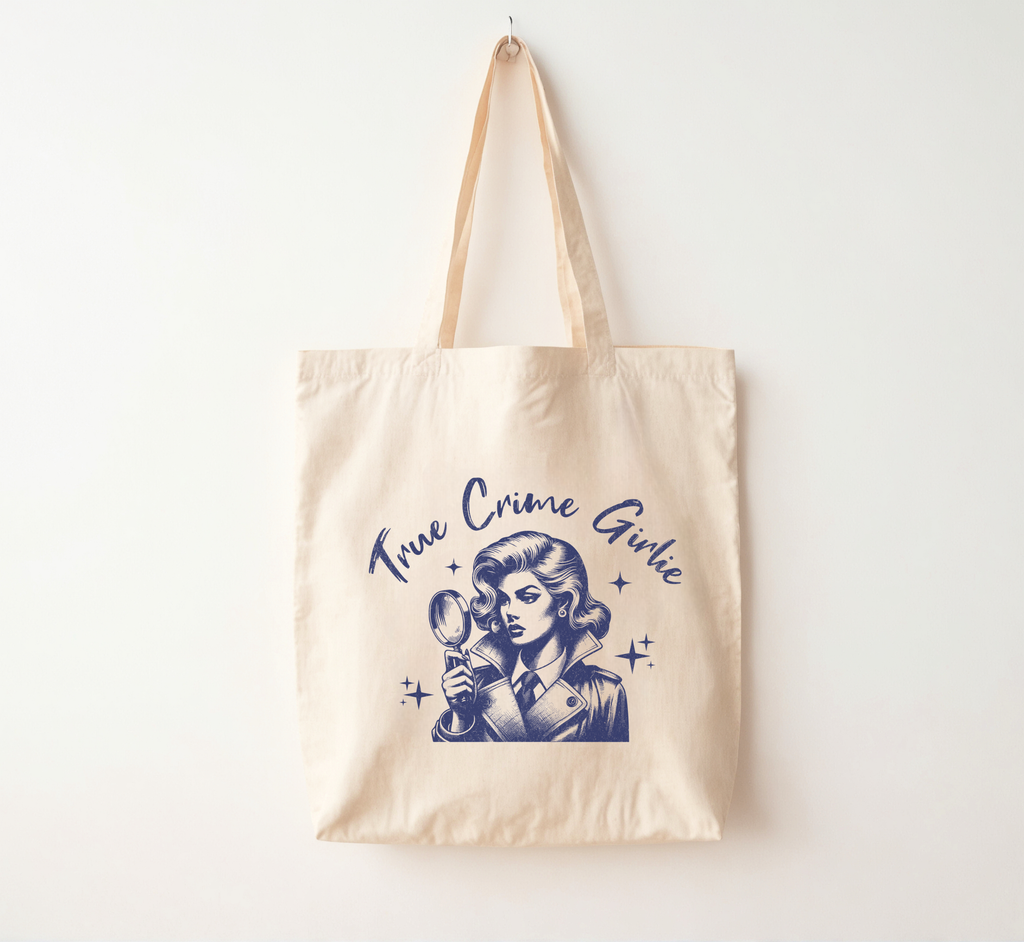 True Crime Girlie Tote Bag