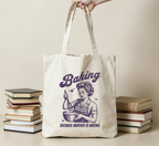 Baking Because Murder Is Wrong Tote Bag