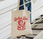 Meille vaut tard que moche Sac fourre-tout