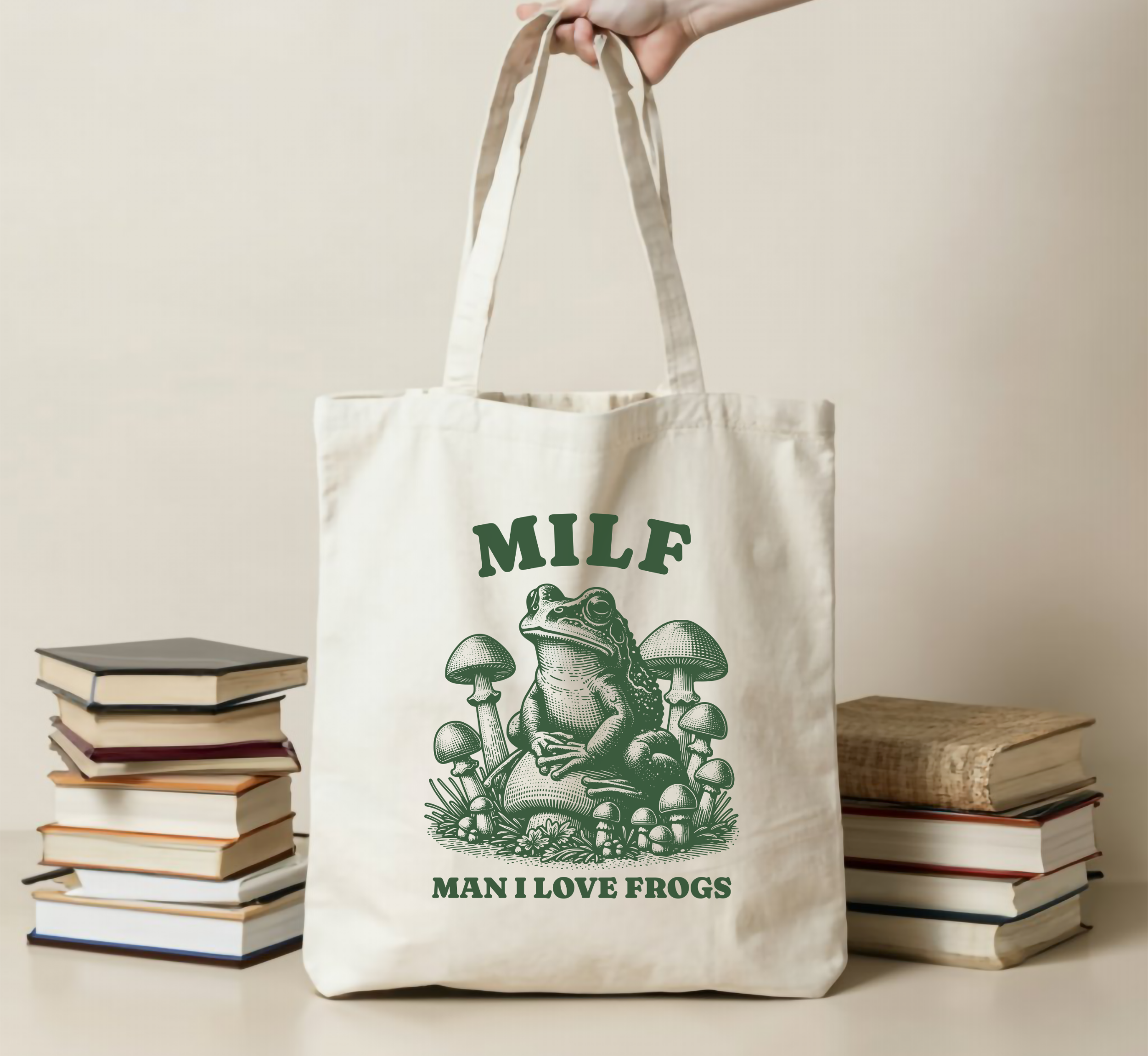 Sac fourre-tout MILF (Man I Love Frogs)