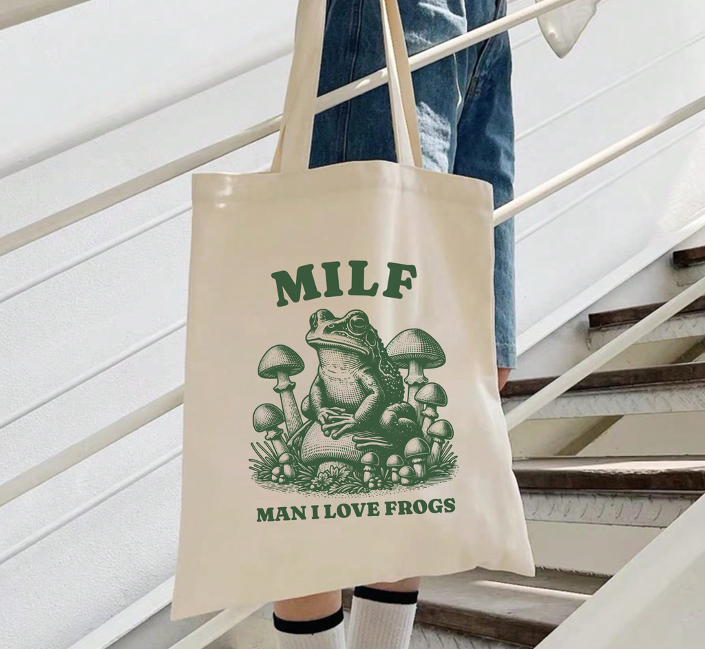 Sac fourre-tout MILF (Man I Love Frogs)