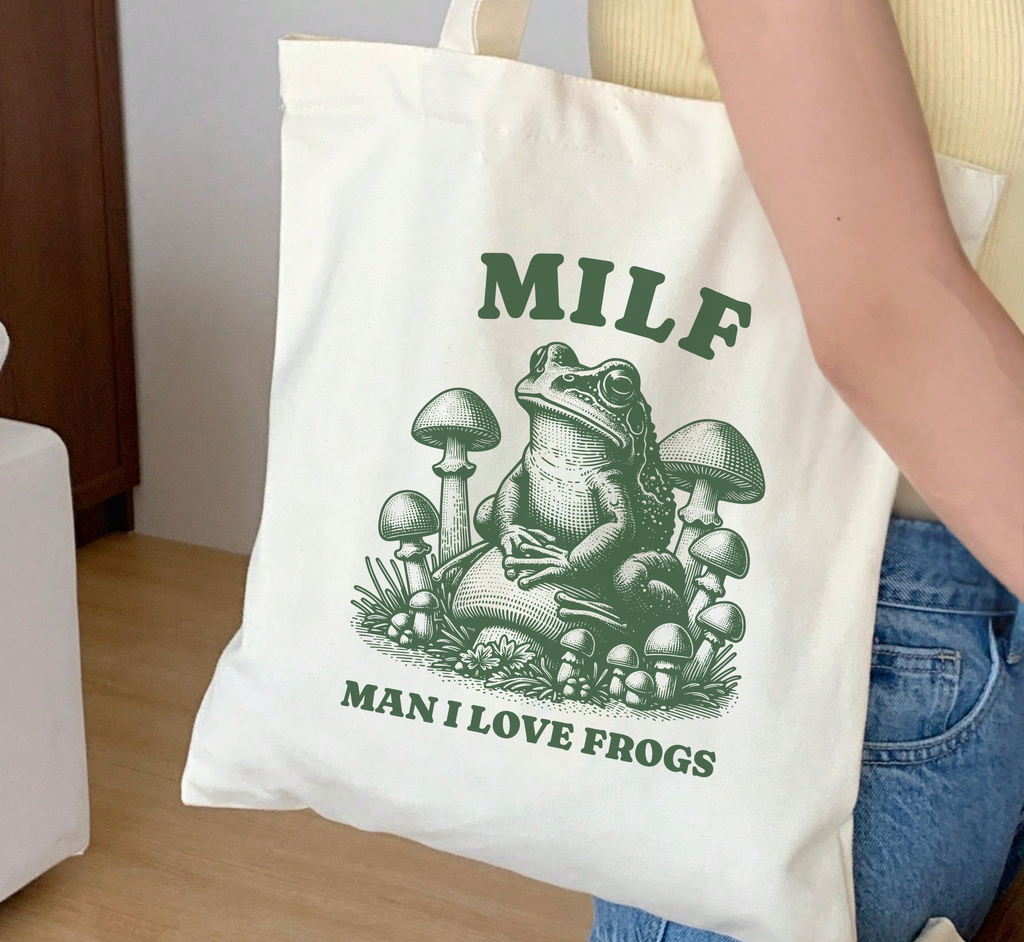 Sac fourre-tout MILF (Man I Love Frogs)