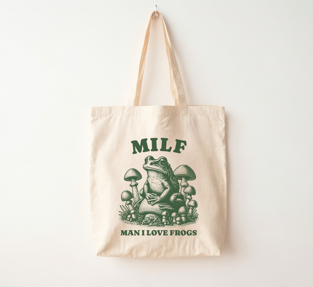 Sac fourre-tout MILF (Man I Love Frogs)