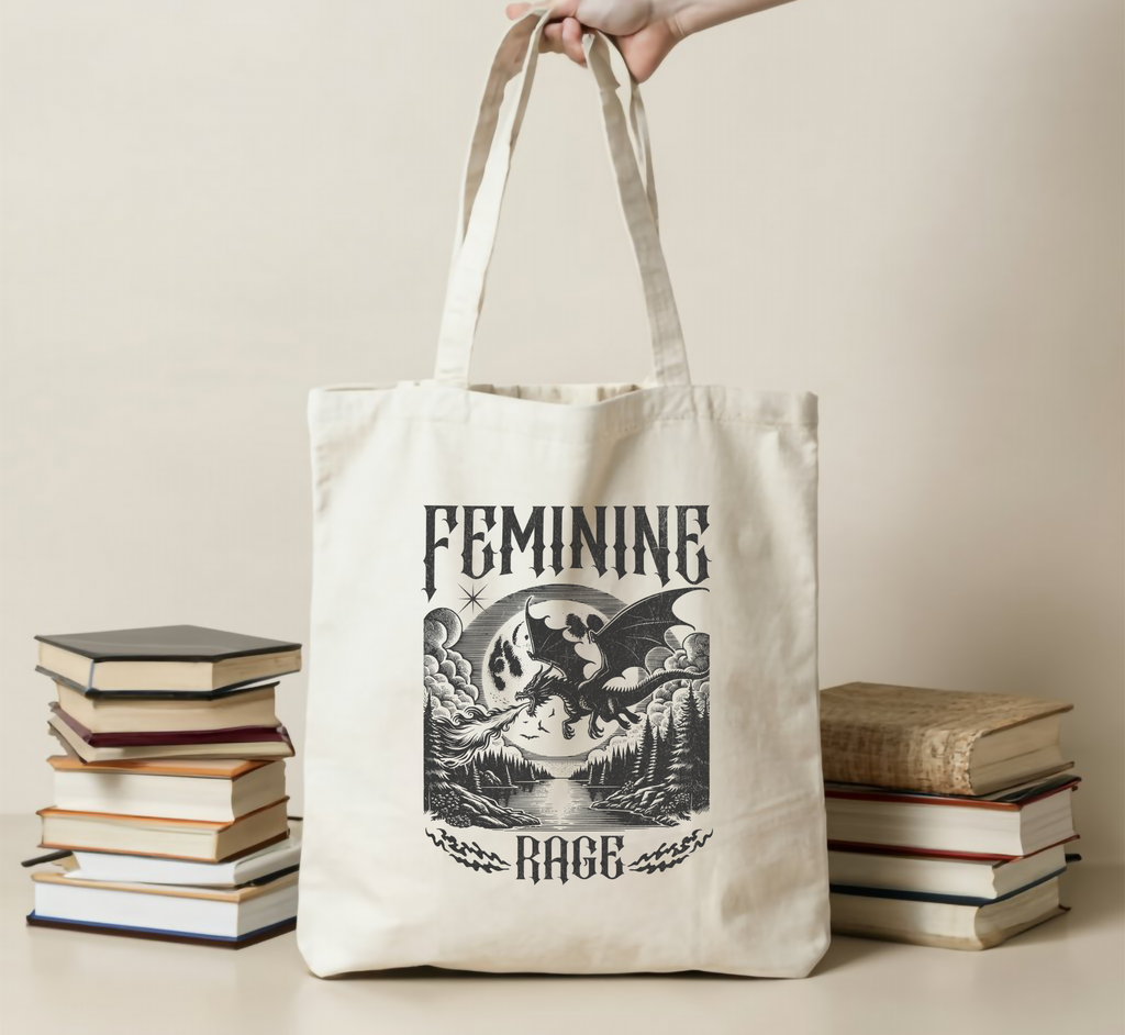 Sac fourre-tout Dragon Colère Féminine