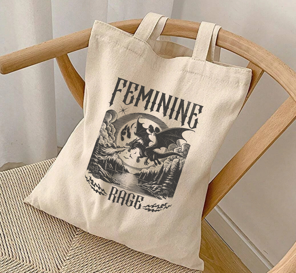 Sac fourre-tout Dragon Colère Féminine