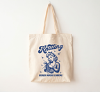 Sac fourre-tout "Le tricot parce que le meurtre, c'est mal"