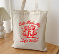 Cats Make My Life Better Tote Bag