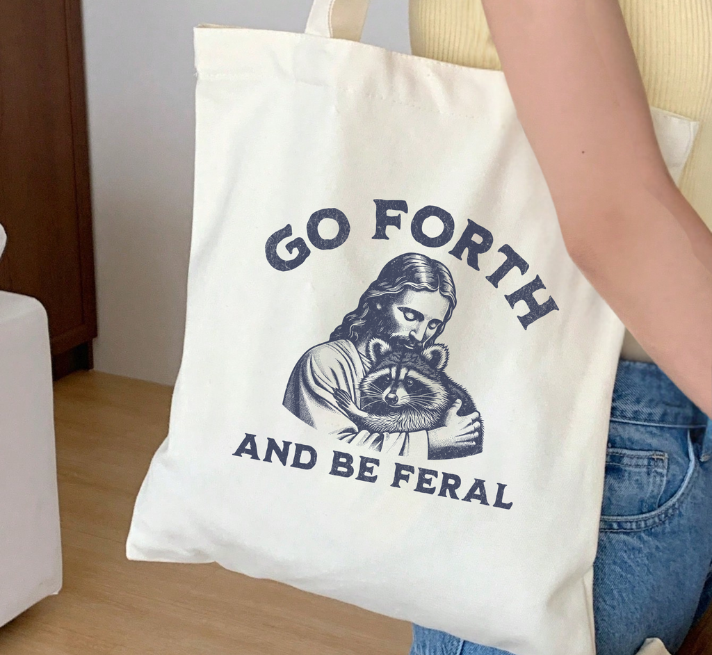 Sac fourre-tout « Libérez votre côté sauvage »