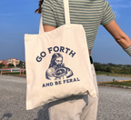 Sac fourre-tout « Libérez votre côté sauvage »